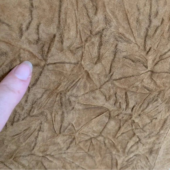 Danier Suede Textured Leather Retro Pants Boho Hippie 6 - Picture 10 of 15